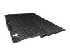 Keyboard incl. topcase DE (german) black/black with backlight original suitable for Lenovo Legion 5-15ACH6A (82NW)