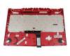 Keyboard incl. topcase DE (german) black/black with backlight original suitable for MSI GE63 7RC/7RD (MS-16P3)