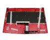 Keyboard incl. topcase DE (german) black/black with backlight original suitable for MSI GL63 9RC/9RCX/9SC (MS-16P8)