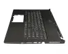 Keyboard incl. topcase DE (german) black/black with backlight original suitable for MSI GS60 2QC/2QD/2QE/2PL (MS-16H7)