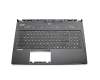 Keyboard incl. topcase DE (german) black/black with backlight original suitable for MSI WS60 6QJ/6QI/6QH/7RJ (MS-16H8)