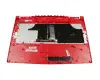 Keyboard incl. topcase DE (german) black/black with backlight red backlight original suitable for MSI GL73 9SE/9SEK/9SD/9SDK (MS-17C7)