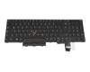 Keyboard incl. topcase DE (german) black/black with mouse-stick original suitable for Lenovo ThinkPad P15v Gen 3 (21D8/21D9)