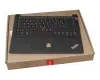Keyboard incl. topcase DE (german) black/black with mouse-stick without backlight original suitable for Lenovo ThinkPad E14 (20RA/20RB)