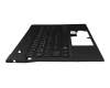 Keyboard incl. topcase DE (german) black/blue/black with backlight original suitable for Acer Swift 7 (SF714-52T)