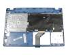 Keyboard incl. topcase DE (german) black/blue original suitable for Acer Aspire E5-552G