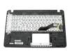 Keyboard incl. topcase DE (german) black/gold including ODD bracket original suitable for Asus VivoBook D540MB