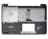 Keyboard incl. topcase DE (german) black/gold original suitable for Asus F555LJ