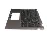 Keyboard incl. topcase DE (german) black/grey original suitable for Acer Spin 1 (SP111-32N)