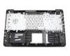 Keyboard incl. topcase DE (german) black/grey original suitable for Asus F756UQ
