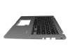 Keyboard incl. topcase DE (german) black/grey original suitable for Asus VivoBook 14 F415EA