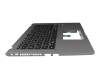 Keyboard incl. topcase DE (german) black/grey original suitable for Asus VivoBook 14 F415EA