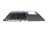Keyboard incl. topcase DE (german) black/grey original suitable for Asus VivoBook 15 R565JA