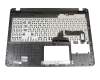 Keyboard incl. topcase DE (german) black/grey original suitable for Asus VivoBook 15 X507UA