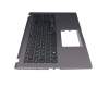 Keyboard incl. topcase DE (german) black/grey original suitable for Asus VivoBook 15 X509UA