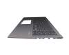 Keyboard incl. topcase DE (german) black/grey original suitable for Asus VivoBook 15 X512FB