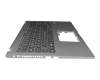 Keyboard incl. topcase DE (german) black/grey original suitable for Asus VivoBook 15 X515EP