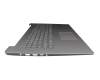 Keyboard incl. topcase DE (german) black/grey original suitable for Lenovo IdeaPad 3-17ALC6 (82KV)