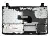 Keyboard incl. topcase DE (german) black/grey original suitable for Medion Akoya S6615T (US55INE1)