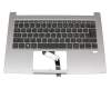 Keyboard incl. topcase DE (german) black/grey with backlight original suitable for Acer Swift 3 (SF314-57)