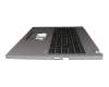 Keyboard incl. topcase DE (german) black/grey with backlight original suitable for Acer TravelMate P2 (TMP216-51G-TCO)