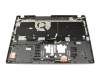 Keyboard incl. topcase DE (german) black/grey with backlight original suitable for Acer TravelMate P2 (TMP216-51T)