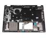 Keyboard incl. topcase DE (german) black/grey with backlight original suitable for Acer TravelMate Spin P4 (TMP414RN-51)