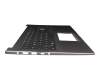 Keyboard incl. topcase DE (german) black/grey with backlight original suitable for Asus VivoBook 15 X521FL