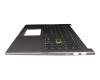 Keyboard incl. topcase DE (german) black/grey with backlight original suitable for Asus VivoBook 15 X521FL