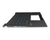 Keyboard incl. topcase DE (german) black/grey with backlight original suitable for Asus ZenBook 14X UX3404VA