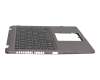 Keyboard incl. topcase DE (german) black/grey with backlight original suitable for Asus ZenBook Flip 14 UX461UN