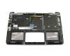 Keyboard incl. topcase DE (german) black/grey with backlight original suitable for Asus ZenBook Flip UX360CA