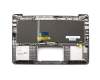 Keyboard incl. topcase DE (german) black/grey with backlight original suitable for Asus ZenBook UX3410UA