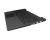 Keyboard incl. topcase DE (german) black/grey with backlight original suitable for Lenovo IdeaPad 5-15ARE05 (81YQ)