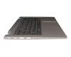 Keyboard incl. topcase DE (german) black/grey with backlight original suitable for Lenovo ThinkBook 14s Yoga G2 (21DM)