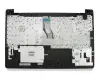 Keyboard incl. topcase DE (german) black/grey with fine pattern original suitable for HP 17-bs000