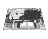 Keyboard incl. topcase DE (german) black/silver (using a special key) original suitable for Acer Extensa 15 (EX215-57)