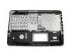 Keyboard incl. topcase DE (german) black/silver b-stock suitable for Asus X555UB