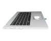 Keyboard incl. topcase DE (german) black/silver original suitable for Acer Aspire 3 (A314-36P)
