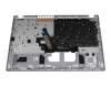 Keyboard incl. topcase DE (german) black/silver original suitable for Acer Aspire 3 (A315-59G)