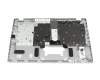 Keyboard incl. topcase DE (german) black/silver original suitable for Acer Aspire 5 (A514-54)