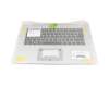 Keyboard incl. topcase DE (german) black/silver original suitable for Acer Aspire 5 (A514-54)