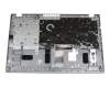 Keyboard incl. topcase DE (german) black/silver original suitable for Acer Aspire 5 (A515-56G)