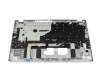 Keyboard incl. topcase DE (german) black/silver original suitable for Acer Extensa 15 (EX215-57)
