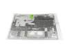 Keyboard incl. topcase DE (german) black/silver original suitable for Acer Extensa 15 (EX215-57)