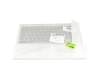 Keyboard incl. topcase DE (german) black/silver original suitable for Acer Spin 3 (SP314-54N)