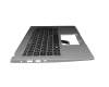Keyboard incl. topcase DE (german) black/silver original suitable for Acer Swift 1 (SF114-34)