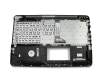Keyboard incl. topcase DE (german) black/silver original suitable for Asus F555UB