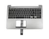 Keyboard incl. topcase DE (german) black/silver original suitable for Asus VivoBook S551LB