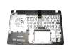 Keyboard incl. topcase DE (german) black/silver original suitable for Asus X550VX